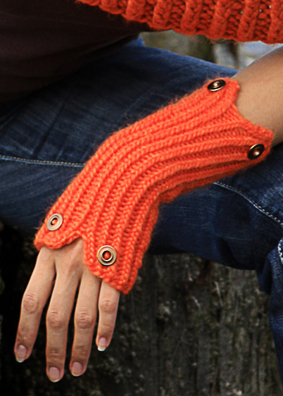 buttoned wrap knitting pattern