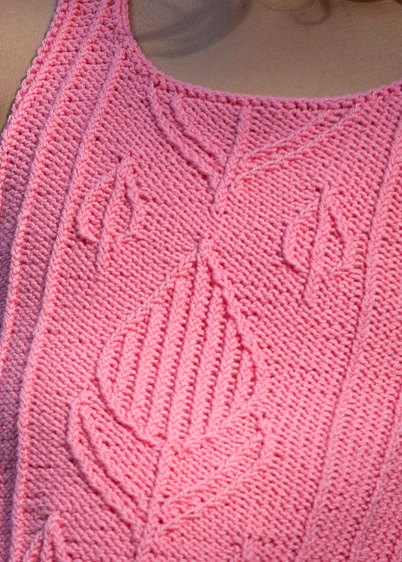 girl top knitting pattern