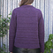pullover with ruffles knitting pattern