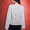 lace raglan pullover knitting pattern