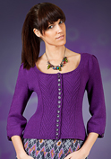 violet knitting pattern